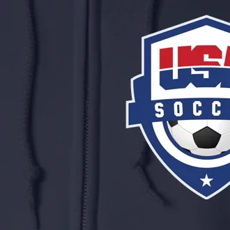 US Soccer Team USA Full Zip Hoodie