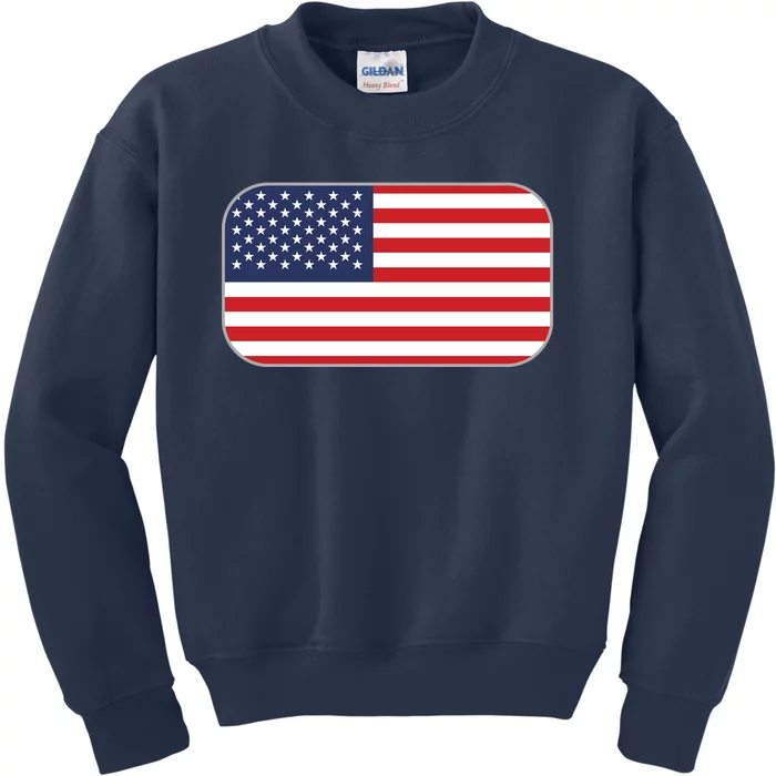 US Team Flag American Clothing For Sports Events Kids Sweatshirt