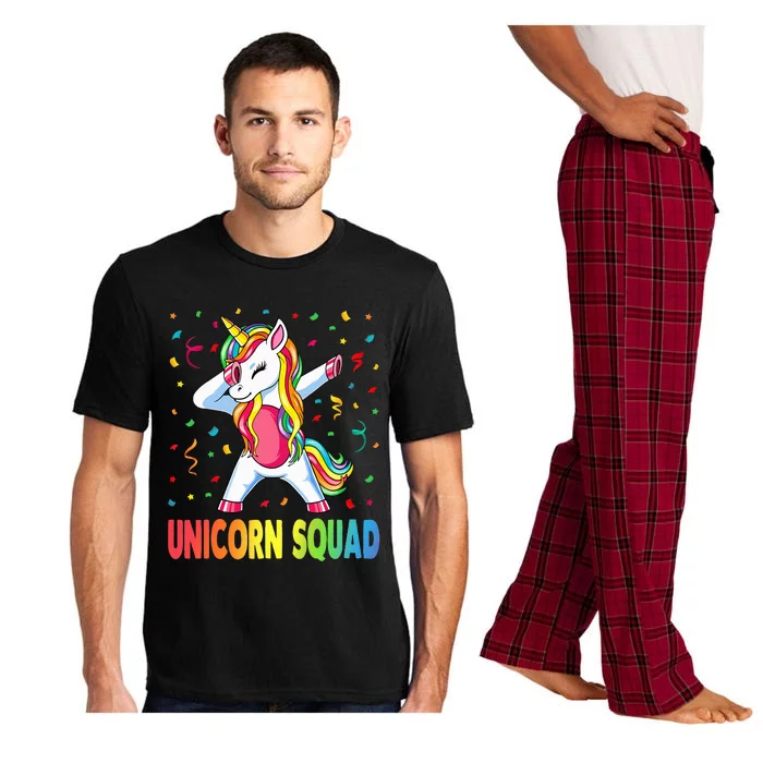 Unicorn Squad Unicorn Gifts Pajama Set