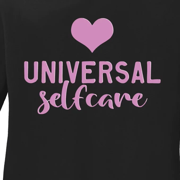 Universal Selfcare Ladies Long Sleeve Shirt