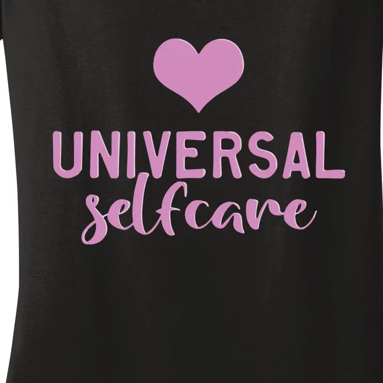 Universal Selfcare Women's V-Neck T-Shirt