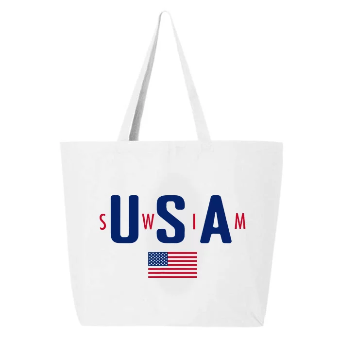 Usa Swim  Usa Summer Swimming 2024 Games 25L Jumbo Tote