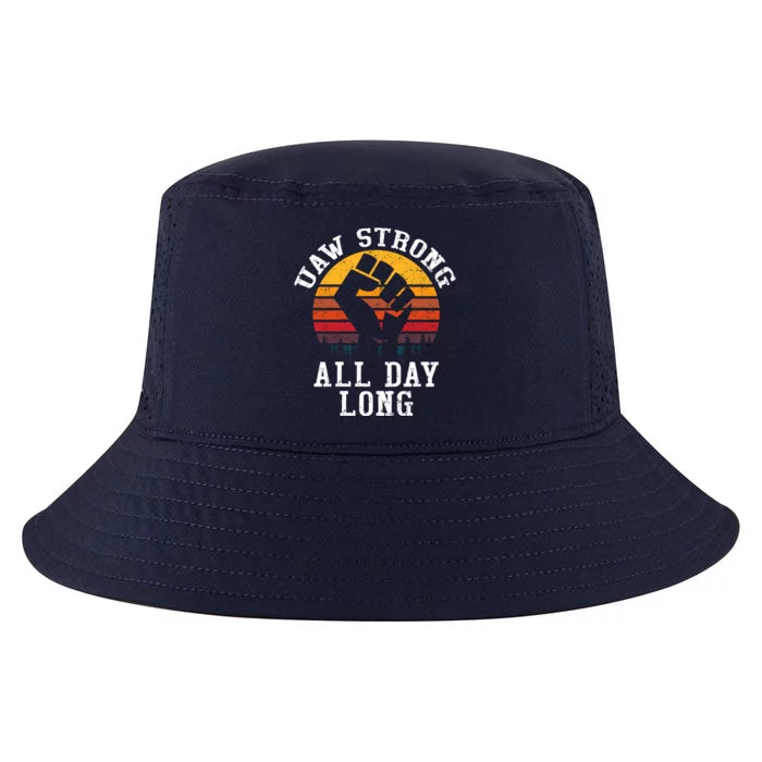 UAW Strong UAW Proud Union Pride UAW Laborer Worker Cool Comfort Performance Bucket Hat