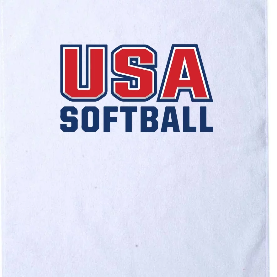 Usa Softball Platinum Collection Golf Towel