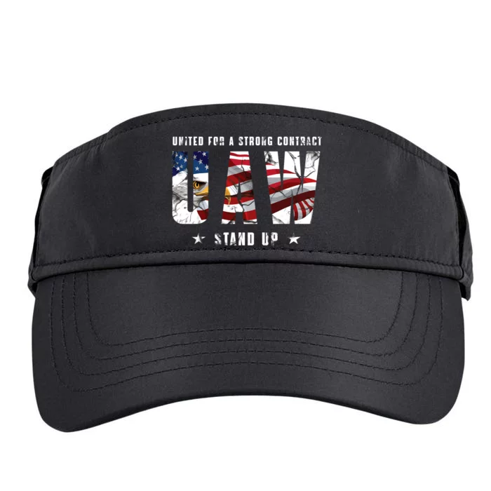 UAW Strong UAW Union UAW Laborer Worker Adult Drive Performance Visor