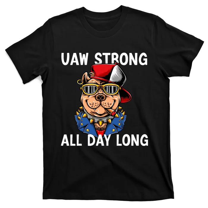 UAW Strong UAW Laborer Worker UAW Proud Union Pride T-Shirt