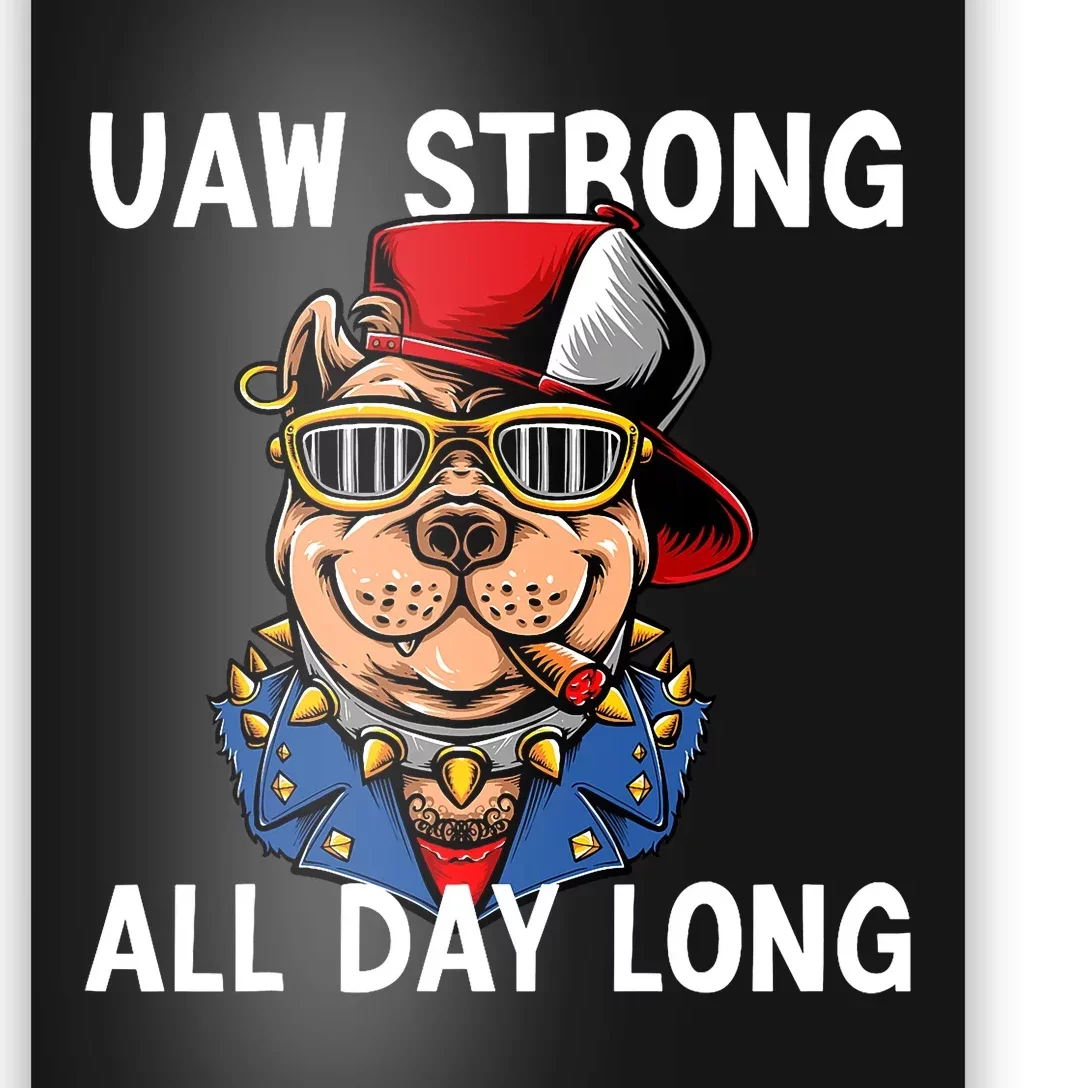 UAW Strong UAW Laborer Worker UAW Proud Union Pride Poster