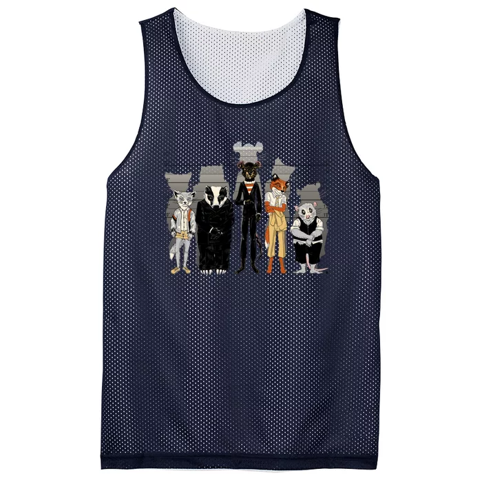 Unusual Suspects Mesh Reversible Basketball Jersey Tank