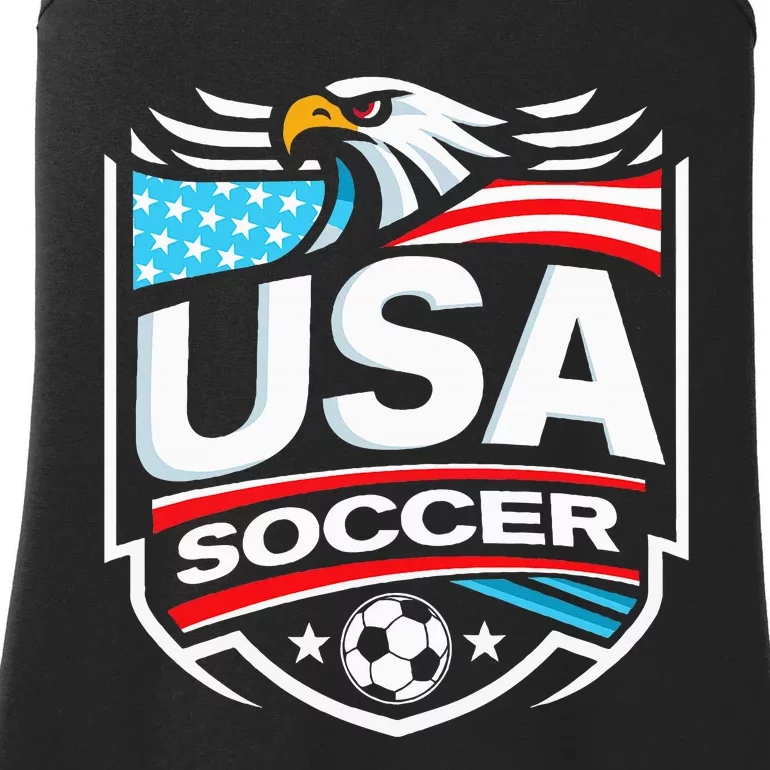 Usa Soccer Ladies Essential Tank