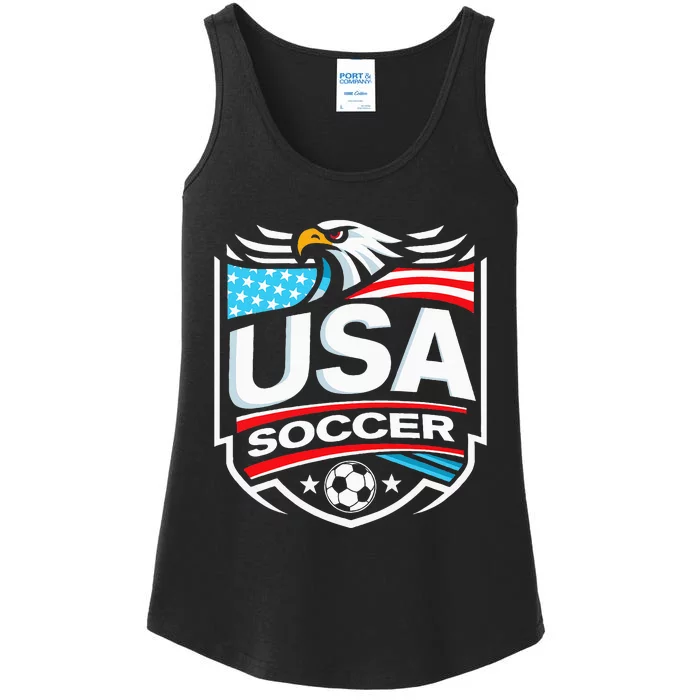 Usa Soccer Ladies Essential Tank