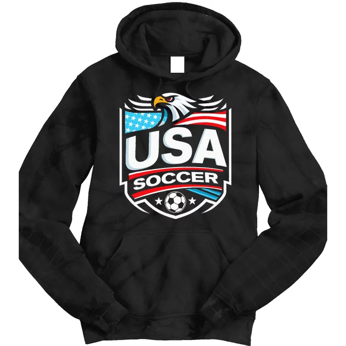 Usa Soccer Tie Dye Hoodie