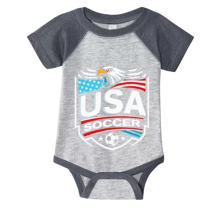 Usa Soccer Infant Baby Jersey Bodysuit