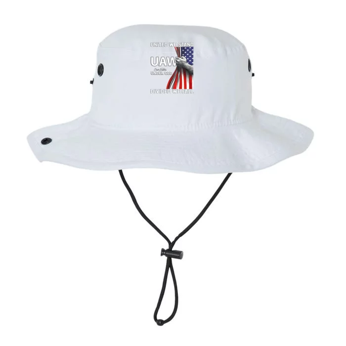 UAW Strong United We Stand Proud Union UAW Red Legacy Cool Fit Booney Bucket Hat