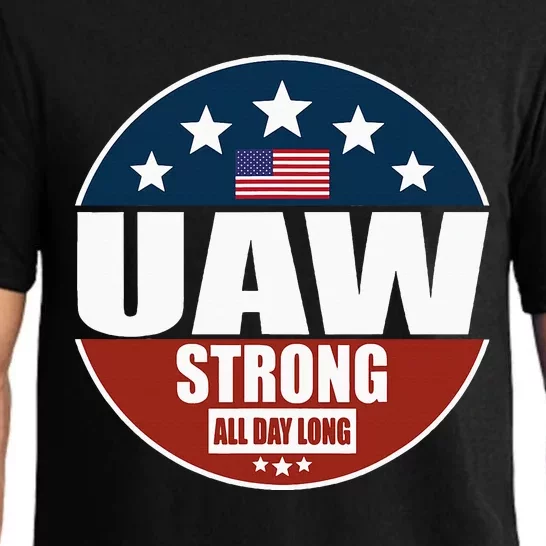 Uaw Strong Uaw Pride Uaw Laborer Worker Pajama Set