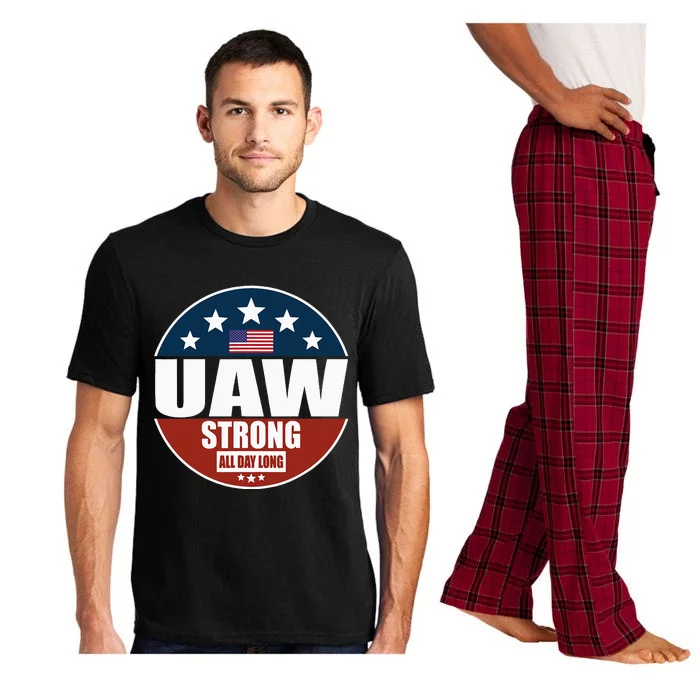 Uaw Strong Uaw Pride Uaw Laborer Worker Pajama Set