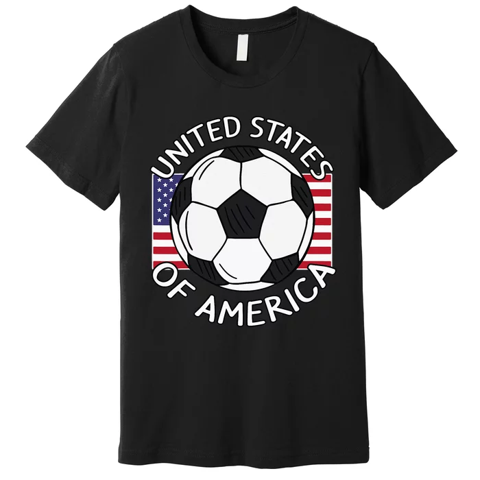 USA Soccer Premium T-Shirt