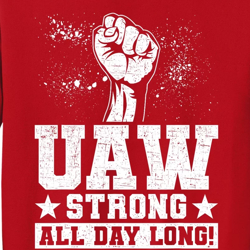 UAW Strike United Auto Workers Picket Sign Trending Sweatshirt