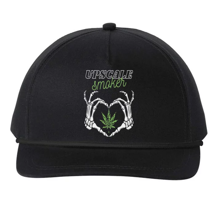 Upscale Smoker Snapback Five-Panel Rope Hat