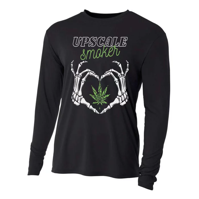 Upscale Smoker Cooling Performance Long Sleeve Crew