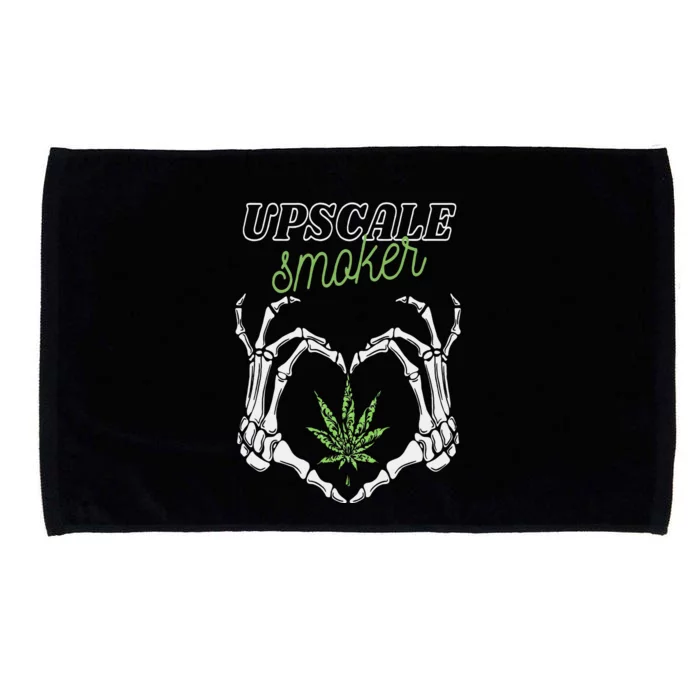 Upscale Smoker Microfiber Hand Towel