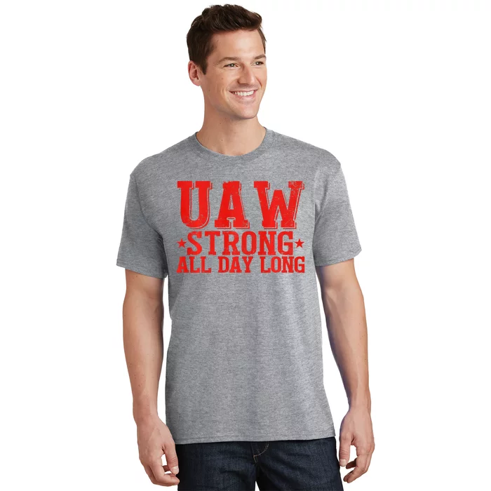 UAW Strike United Auto Workers Picket Sign UAW Design T-Shirt