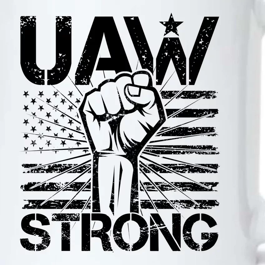 UAW Strong United Auto Workers Strike Black Color Changing Mug