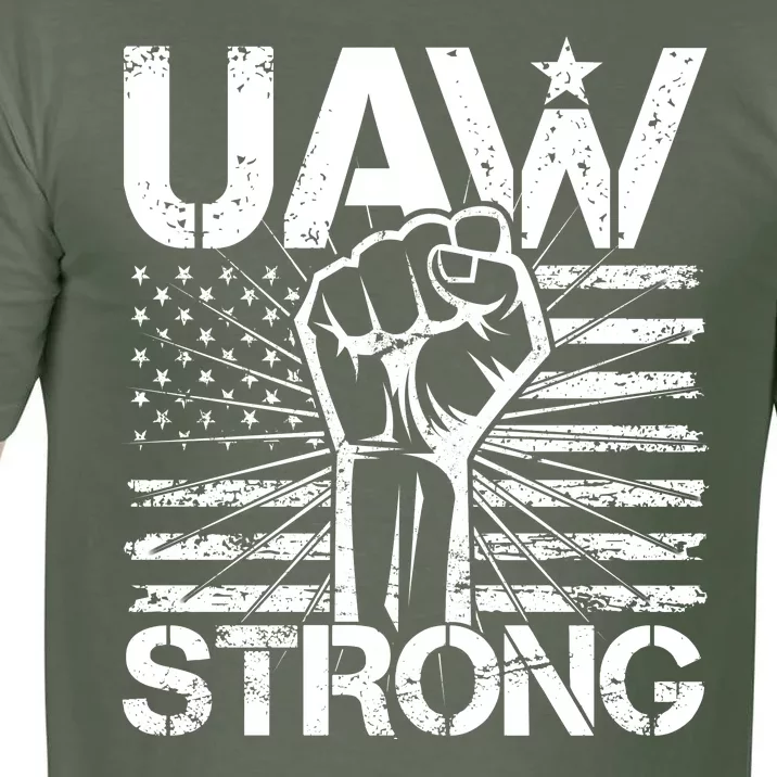 UAW Strong United Auto Workers Strike Comfort Colors T-Shirt