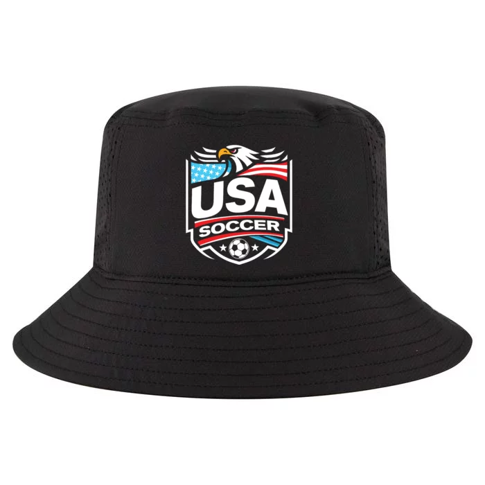 Usa Soccer Cool Comfort Performance Bucket Hat