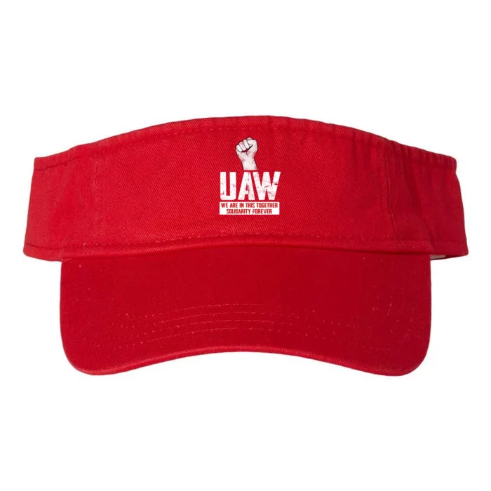 UAW Strike United Auto Workers Union UAW Strong Valucap Bio-Washed Visor