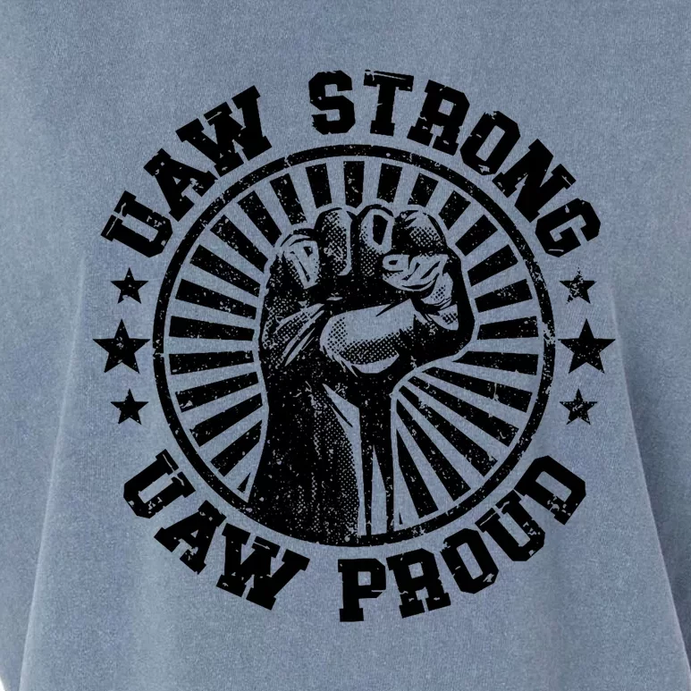 Uaw Strike United Auto Workers Union Uaw Strong Red Garment-Dyed Women's Muscle Tee