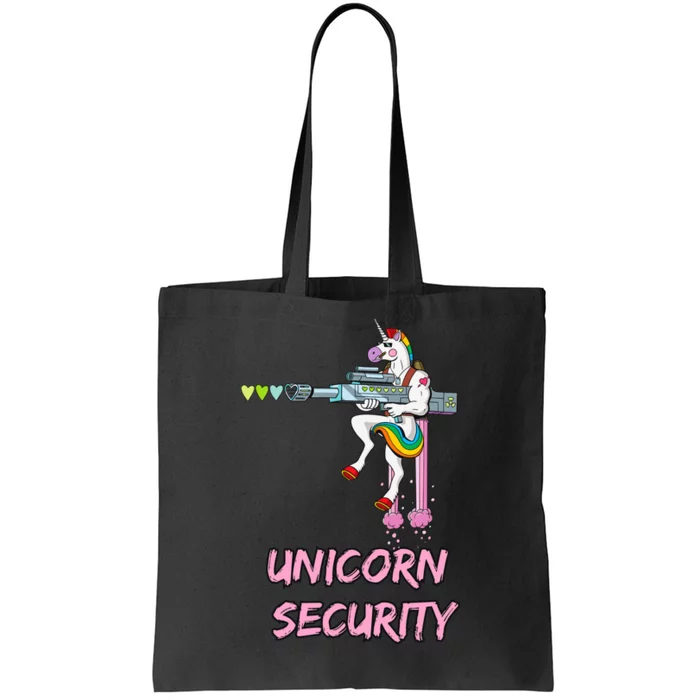 Unicorn Security Tote Bag