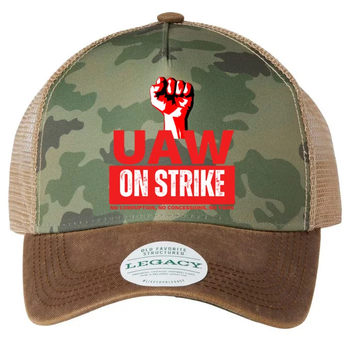 Uaw Strike United Auto Workers Union Strike Gift Legacy Tie Dye Trucker Hat