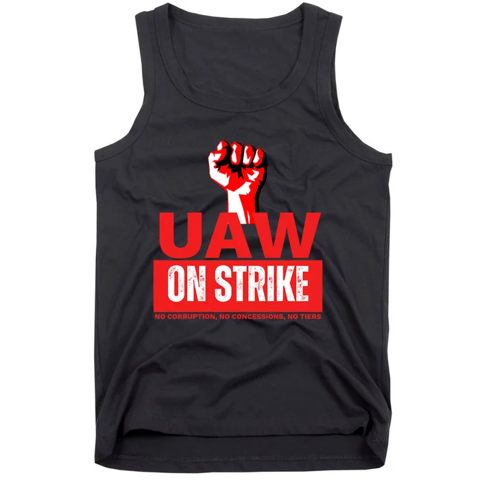 Uaw Strike United Auto Workers Union Strike Gift Tank Top