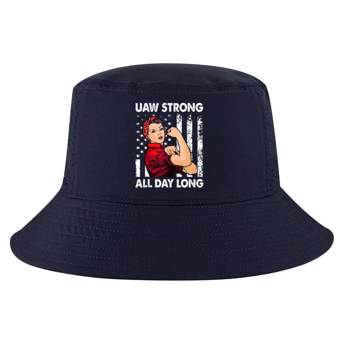 Uaw Strong Uaw Laborer Worker Uaw Proud Union Pride Cool Comfort Performance Bucket Hat