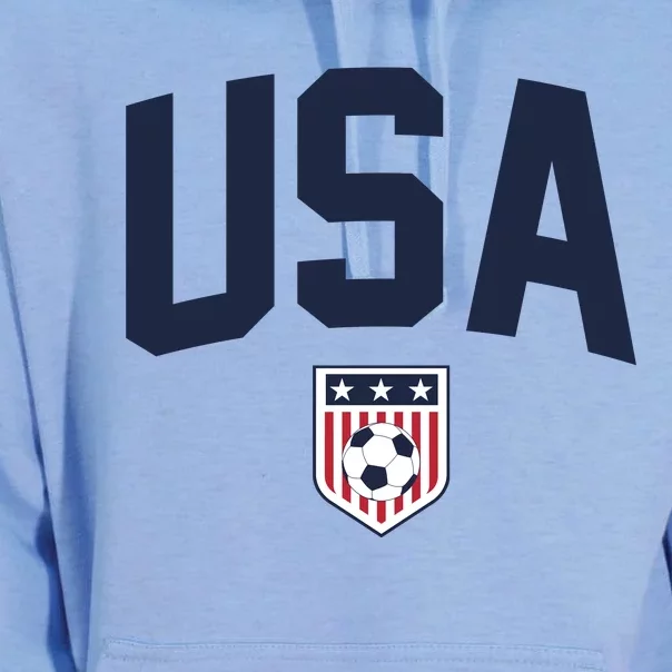 United States USA Soccer Flag American Flag Football Jersey Unisex Surf Hoodie