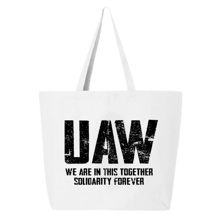 Uaw Strike United Auto Workers Union Uaw Strong Red 25L Jumbo Tote