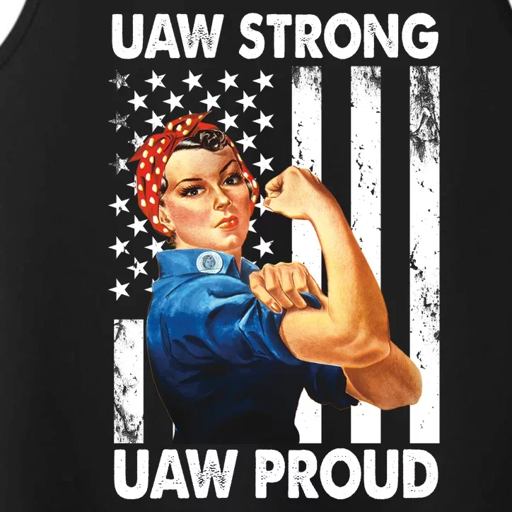 Uaw Strong Uaw Proud Union Member Strong Performance Tank