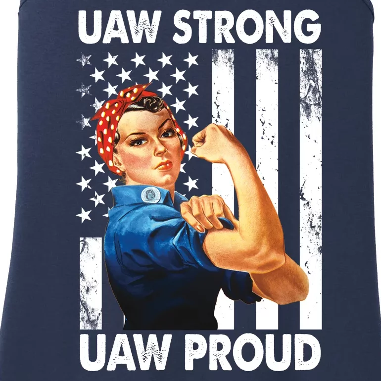 Uaw Strong Uaw Proud Union Member Strong Ladies Essential Tank