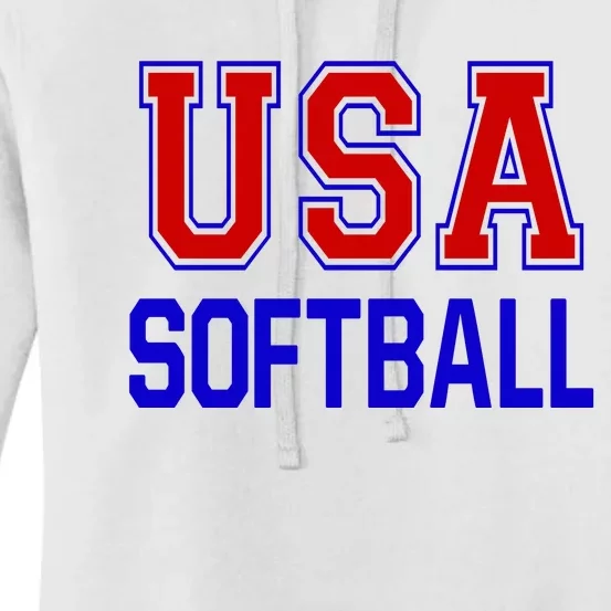 Usa Softball Women's Pullover Hoodie