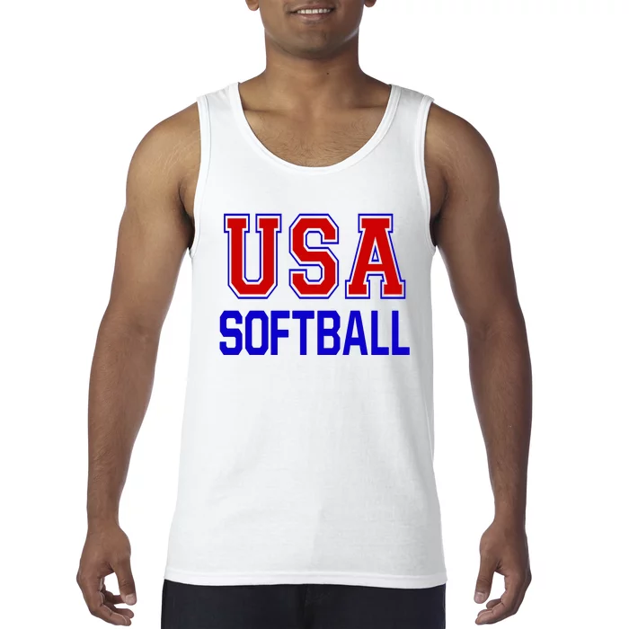 Usa Softball Tank Top