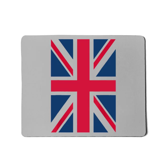 UK Shirt Women Men | Cool Vertical British Union Jack Flag Mousepad