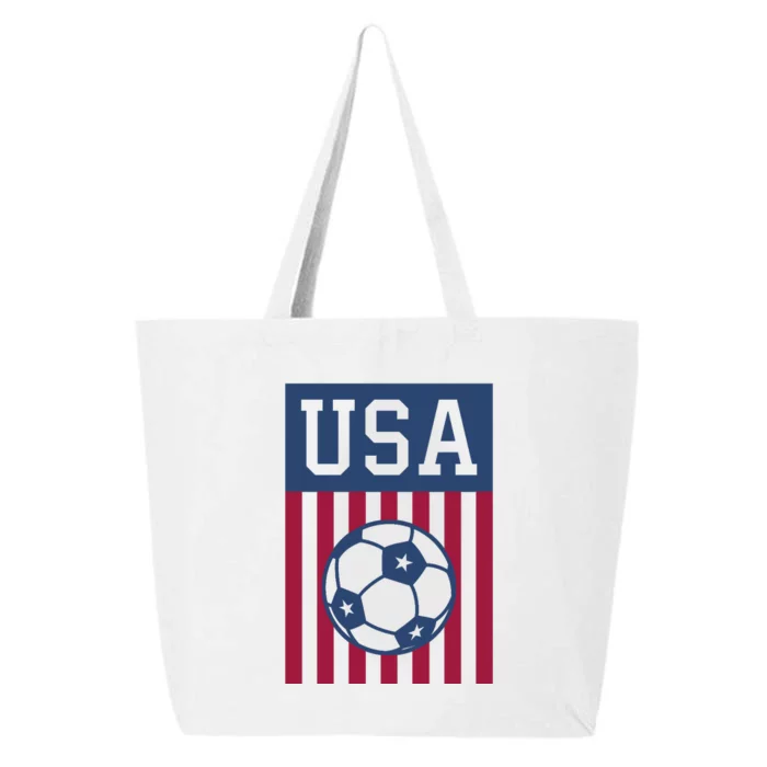 USA Soccer Wo American Soccer Fan Hoodie 25L Jumbo Tote