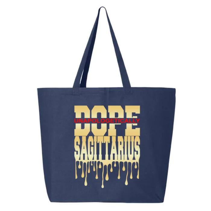 Unapologetically Sagittarius Zodiac Gift 25L Jumbo Tote