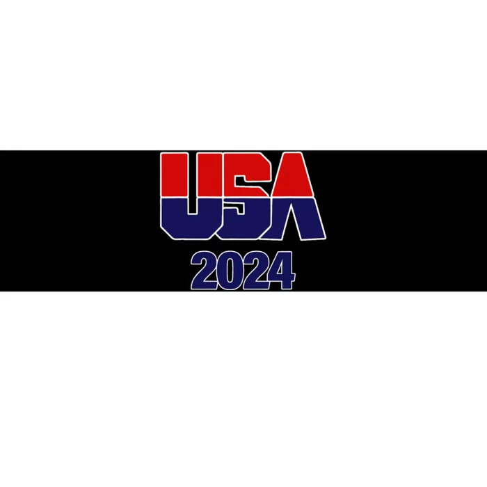 Usa Team 2024 Souvenir American Sports Bumper Sticker