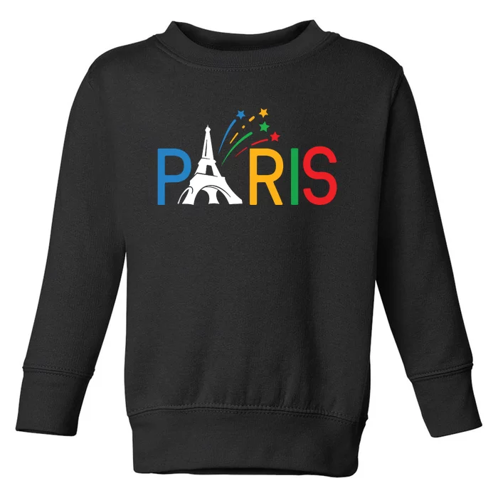 Usa Team 2024 Paris Sports Games Toddler Sweatshirt