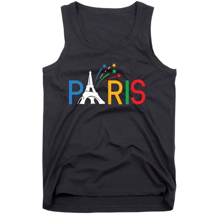 Usa Team 2024 Paris Sports Games Tank Top