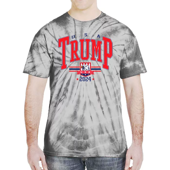 Usa Trump 2024 Take America Back 2024 President Tie-Dye T-Shirt