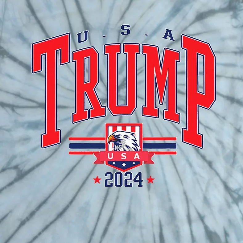 Usa Trump 2024 Take America Back 2024 President Tie-Dye T-Shirt