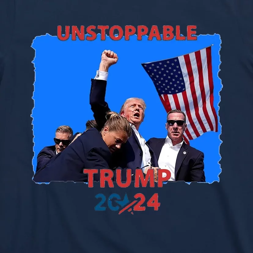 Unstoppable Trump 2024 Donald Trump Survived Shooter T-Shirt