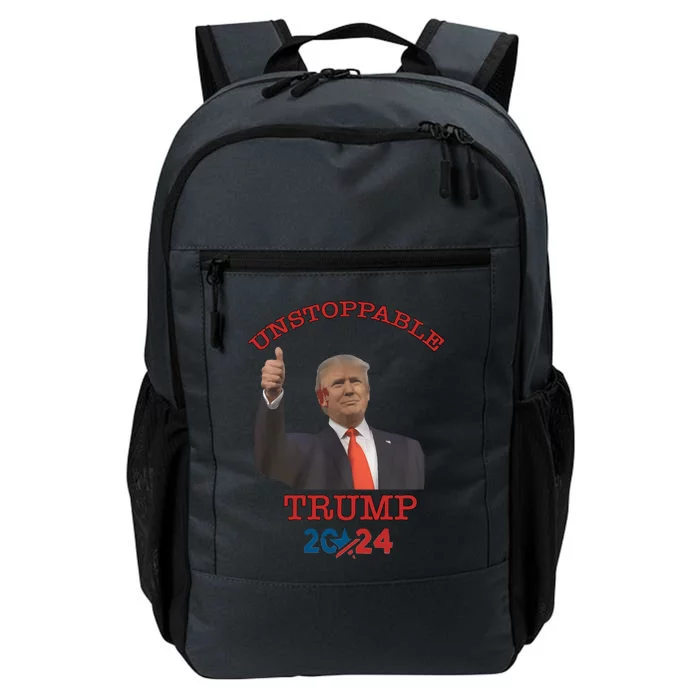 Unstoppable Trump 2024 Donald Trump Survived Shooter Daily Commute Backpack